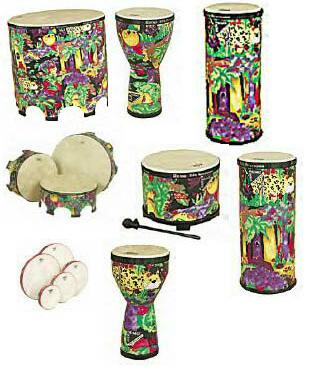 Remo Paddle Drum 2 piece Set 8 and 10